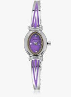 FOSTELO Purple Stainless Steel Analog Watch