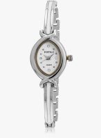 FOSTELO White Stainless Steel Analog Watch