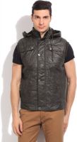 Fort Collins Sleeveless Self Design Men's Quilted Jacket