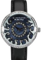 Giordano 2582-01 Black/Blue Analog Watch