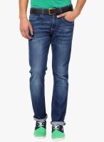John Players Blue Washed Skinny Fit Jeans