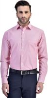 Kingswood Men's Striped Formal Red Shirt