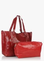 Ladida Maroon Handbag