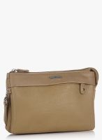 Lavie Beige Chaff Money Pouch Sling Bag