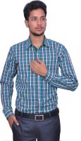 LEAF Men's Checkered Formal, Casual Multicolor Shirt