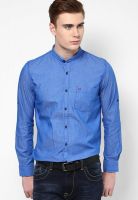 London Bridge Blue Casual Shirt