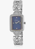 Olvin 16104 Sm04 Silver/Blue Analog Watch