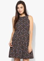 Only Multicoloured Printed Skater Dress