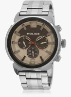 Police Pl14377jstu61mj Silver/Grey Analog Watch