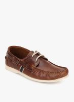 Red Tape Brown Boat Shoes