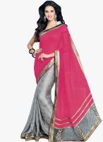 Shonaya Pink Embellished Saree