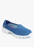 Skechers Go Walk 3-Insight Blue Sporty Sneakers