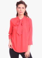 Street 9 Pink Solid Shirt