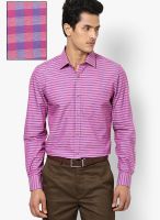 Turtle Checks Pink Formal Shirt