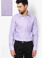 Turtle Solid Purple Formal Shirt