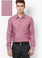 Turtle Striped Pink Formal Shirt