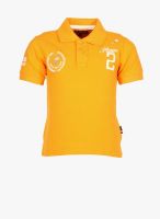 U.S. Polo Assn. Orange Polo T-Shirt