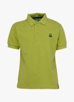 United Colors of Benetton Green Polo Shirt