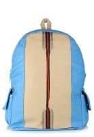 Alessia Blue/Camel Backpack