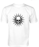 Attractive Designs Graphic Print Men's Round Neck White T-Shirt