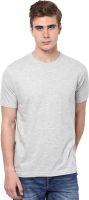 Aventura Outfitters Solid Men's Round Neck Grey T-Shirt