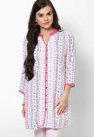 Ayaany Cotton White Kurta