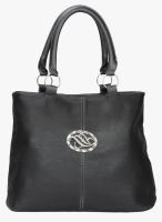 Bagkok Black Polyurethane (Pu) Handbag