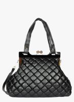 Bagkok Black Polyurethane (Pu) Handbag