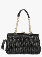 Bagkok Black Polyurethane (Pu) Handbag