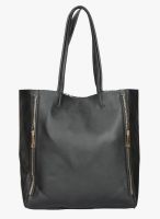 Bagkok Black Polyurethane (Pu) Handbag