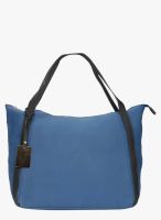 Bagkok Blue Polyurethane (Pu) Handbag