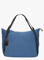 Bagkok Blue Polyurethane (Pu) Handbag