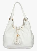 Bagkok White Polyurethane (Pu) Handbag