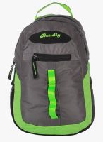 Bendly Green Polyester Backpack