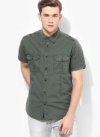 Blue Saint Olive Casual Shirt