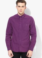 Blue Saint Purple Casual Shirt