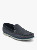 Clarks Kendrick Drive Blue Loafers