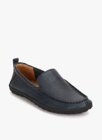 Clarks Richhill Flow Navy Blue Moccasins