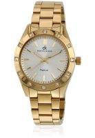 Daniel Klein Dk10102-1 Golden/Silver Analog Watch