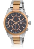 Daniel Klein Dk10139-2 Silver/Brown Analog Watch