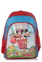 Disney 16 Inches Mickey Mk 14 V 02 Red School Bag