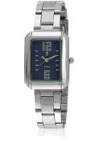 Dvine SD8072BL01 Silver/Blue Analog Watch