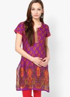 Entropy Purple Kurtis & Kurtas