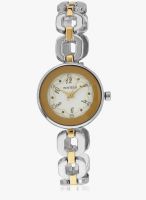 FOSTELO White Stainless Steel Analog Watch