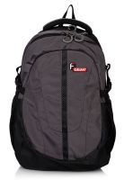 F GEAR 15 Inches Bangkok Grey Black Laptop Backpack