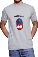 Fanideaz Printed Men's Round Neck Grey T-Shirt