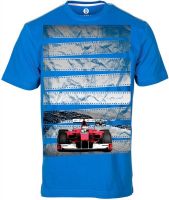 Huetrap Graphic Print Men's Round Neck Blue T-Shirt Huetrap Graphic Print Men's Round Neck Blue T-Shirt