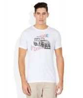 John Players White Round Neck T Shirt