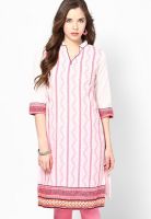 Karigari Cotton Pink Kurti