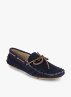 Knotty Derby Riddle Blue Moccasins